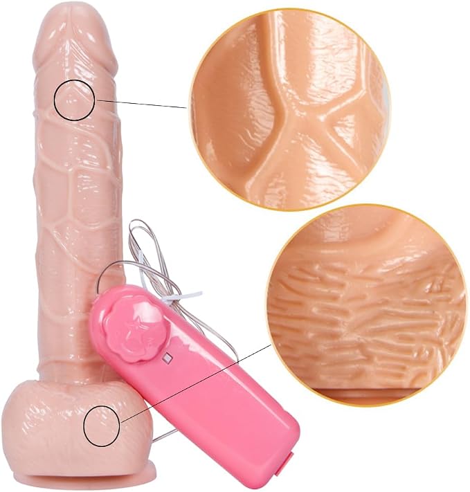 Dildo vibrador con control