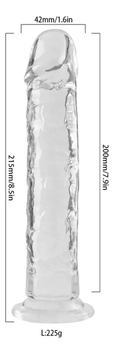 Dildo Transparente