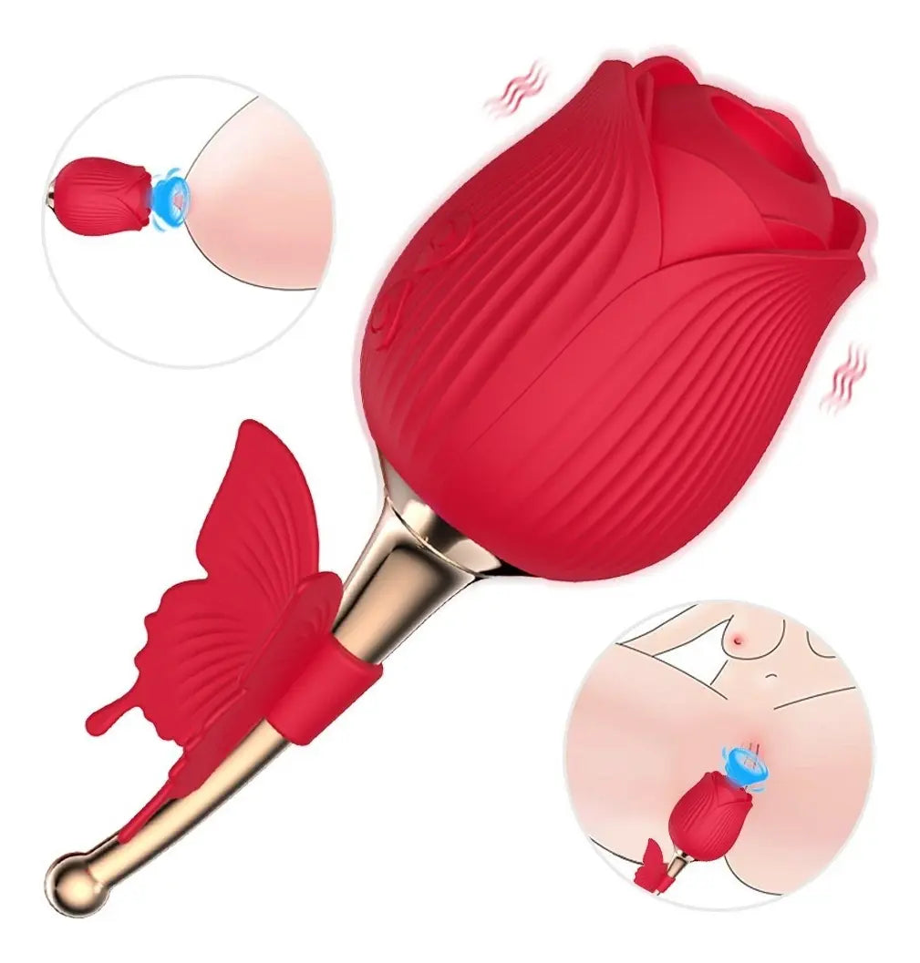 Vibrador Succión Vaginal