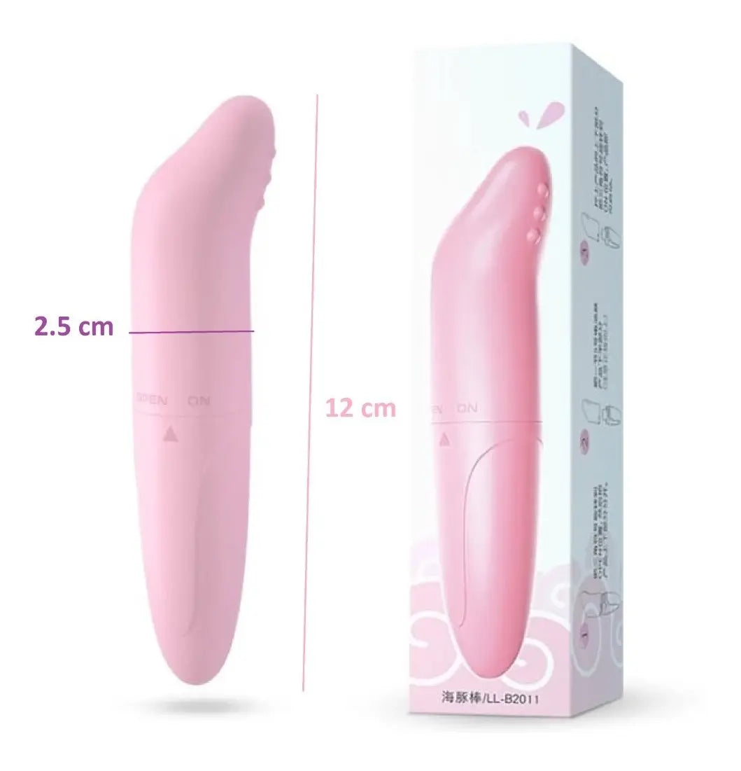 Mini vibrador estilo delfín