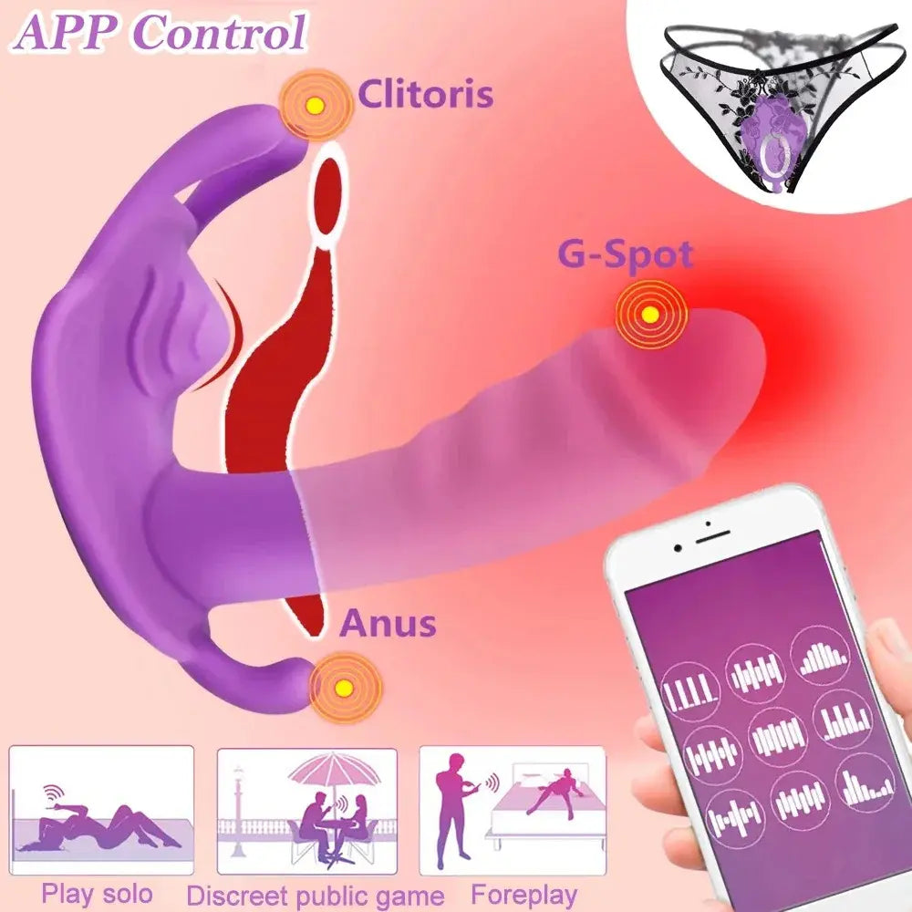 Vibrador controlado por teléfono