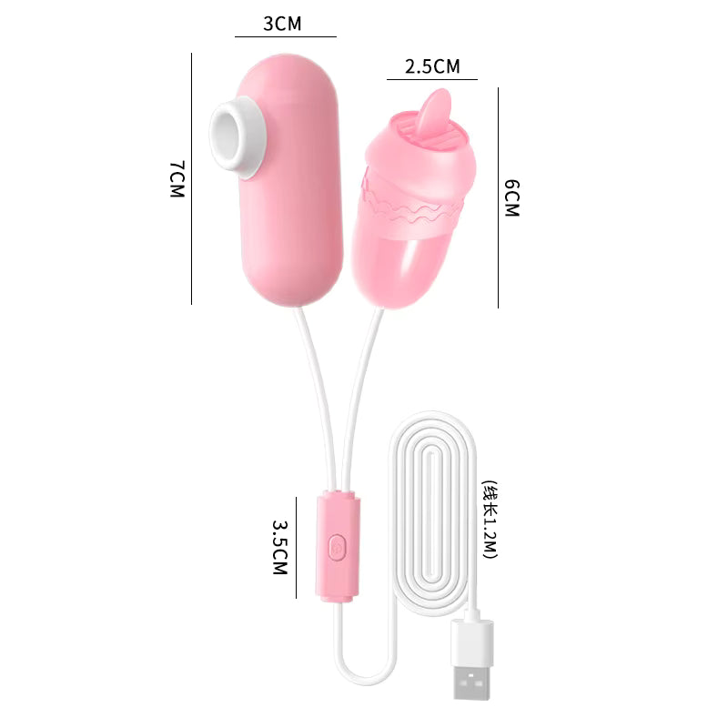 Vibrador De Succión Funny Bean Egg