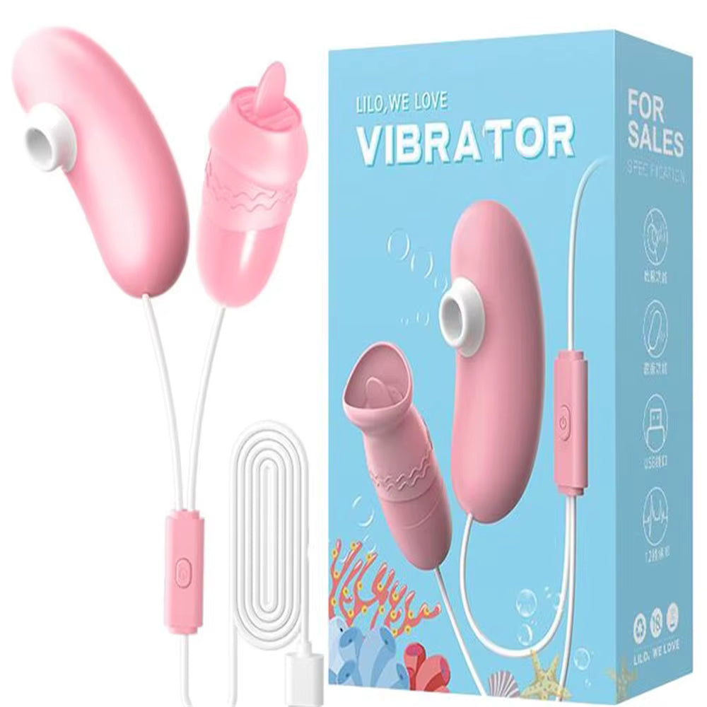 Vibrador De Succión Funny Bean Egg