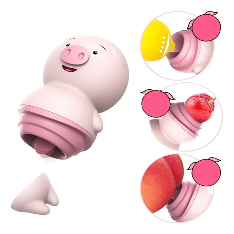 Vibrador Con Diseño De Cerdito Lilo